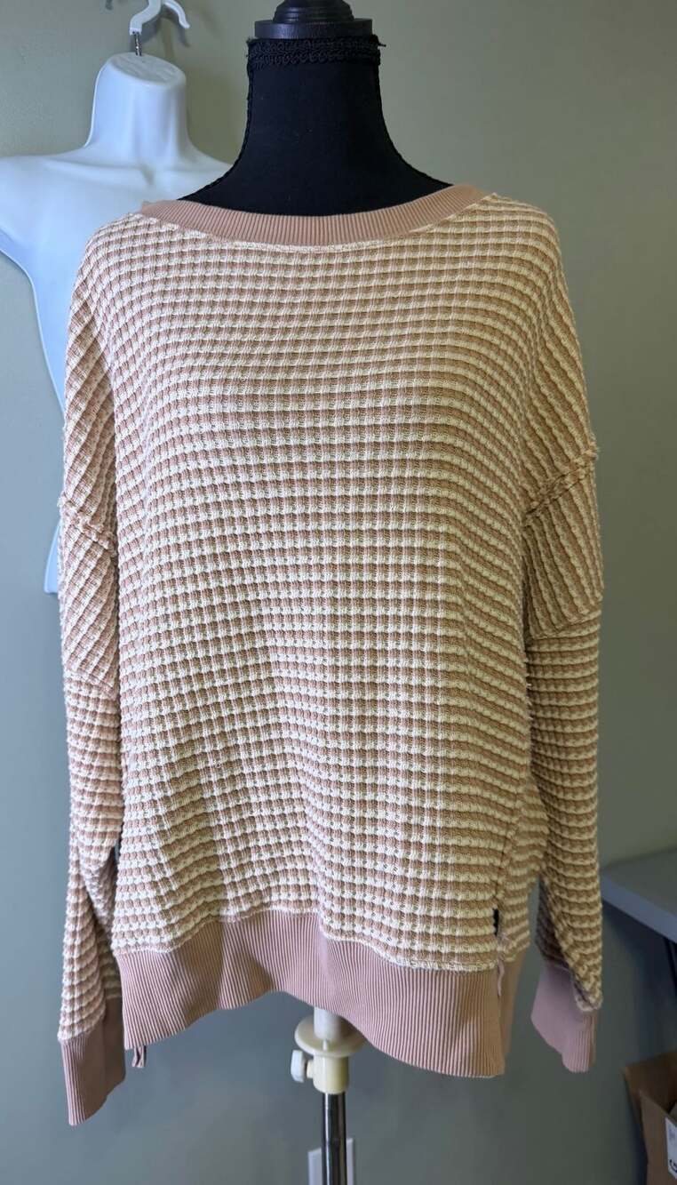 American Eagle Striped Sweater Size S